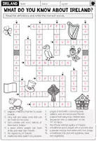 Vorschau - Arbeitsblätter - IRELAND - Crossword (Worksheet) - Seite 2