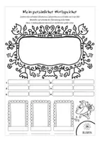 Vorschau - Arbeitsblätter - Bildwörterbuch Frühling / Ostern / Frühblüher - Seite 3