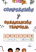 Vista previa - Hojas de trabajo - Comprensión lectura y organización temporal - Portada