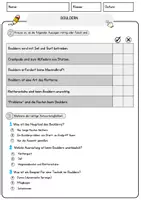 Vorschau - Arbeitsblätter - Bouldern Arbeitsblätter mit Fragen + Lösungen Sport Lesetext - Seite 3