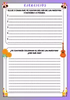 Vorschau - Arbeitsblätter - El Día de los Muertos - A-Z - Seite 2