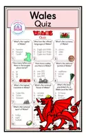 Vorschau - Arbeitsblätter - Wales Quiz - 2fach dfferenziert - Deckblatt