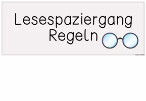 Vorschau - Bildkarten - Lesespaziergang Regeln und Ablauf (2 Versionen) - Seite 3