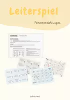 Vorschau - Spiele - Leiterspiel für Ferienerzählung - Deckblatt