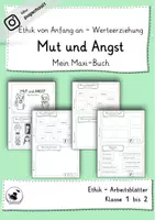 Vorschau - Unterrichtsreihen - Mut und Angst - Werteerziehung - Ethik von Anfang an - Deckblatt