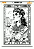 Vorschau - Arbeitsblätter - Ausmalbilder: Altes Ägypten - Seite 1