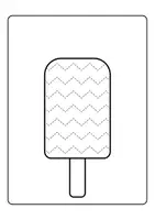 anteprima - Materiale di supporto/inclusione - Attività per l'Estate - Gelati da Tracciare e Colorare - Pagina 3