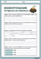 Vorschau - Arbeitsblätter - SCHICHTVULKANE - Ausführliche Erklärung mit Aufgaben und Lösungen - Seite 3