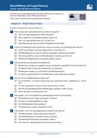 Vorschau - Arbeitsblätter - Modul 3: Beschaffung und Lagerhaltung - Bestellrhythmusverfahren - Seite 1