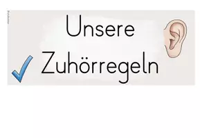 Vorschau - Präsentationen/Tafelbilder - Zuhörregeln und Zuhörstrategien - Tafelmaterial - Seite 3