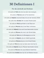 Vorschau - Spiele - Wortarten-Bingo mit 30 Bingokarten - Seite 1
