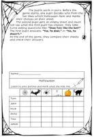 Vorschau - Arbeitsblätter - Who Likes What? Halloween | Englisch | Speaking & Partnerarbeit | Differenziertes Arbeitsblatt - Seite 1