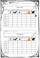 Vorschau - Arbeitsblätter - Who Likes What? Halloween | Englisch | Speaking & Partnerarbeit | Differenziertes Arbeitsblatt - Seite 2