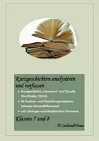 Vorschau - Arbeitsblätter - Kurzgeschichten analysieren und verfassen 2 - Deckblatt