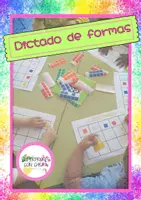 Vista previa - Hojas de trabajo - DICTADO DE FORMAS - Portada