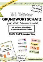 Vorschau - Präsentationen/Tafelbilder - Materialpaket klein Igel und Grundwortschatz Grundschule - Deckblatt