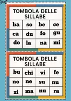 anteprima - Materiale di supporto/inclusione - Gioca e Impara a leggere con la Tombola delle Sillabe! - Pagina 3