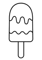 Vorschau - Mal- und Bastelvorlagen - Eis am Stiel – 15 coole Malvorlagen - Seite 1