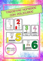 Vista previa - Refuerzo / NEE / Materiales de apoyo - TARJETAS CON NÚMEROS Y POLICUBOS - Portada