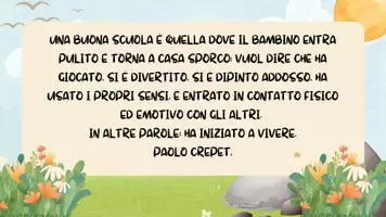 anteprima - Testo - NATURE IS SCHOOL CRESCERE TRA ALBERI, VENTO, PAROLE E SOGNI - Pagina 1
