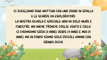 anteprima - Testo - NATURE IS SCHOOL CRESCERE TRA ALBERI, VENTO, PAROLE E SOGNI - Pagina 2