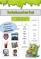 Vorschau - Bildkarten - cjxy Tafelmaterial Wortschatz - Deckblatt