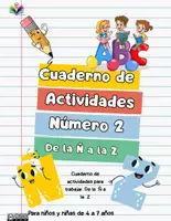 Vista previa - Hojas de trabajo - Cuaderno de actividades volumen 2 de la Ñ a la Z - Portada