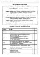 Vorschau - Arbeitsblätter - Vorgangsbeschreibung überarbeiten mit Checkliste - Deckblatt