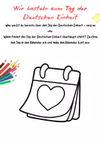 Vorschau - Mal- und Bastelvorlagen - Bastelvorlage „Tag der Deutschen Einheit“ – Kreatives Nationalfeiertags-Projekt für Klasse 1–4 - Seite 2