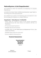 Vorschau - Stundenentwürfe - Joseph Haydn & Hymnen (Stundenverlauf) - Deckblatt