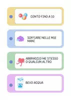 anteprima - Materiale per pittura e bricolage - MINDFULNESS PER LA CLASSE| Portachiavi Mindfulness Return to Calmness | Risorsa portatile per la regolazione emotiva dei bambini (6-12 anni) - Pagina 3