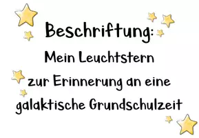 Vorschau - Bildkarten - Abschiedsgeschenk zum Schuljahresende: Leuchtsterne - Seite 2