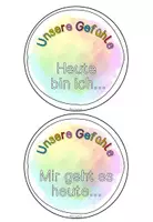 Vorschau - Anderer Materialtyp - Unsere Gefühle - Gefühlsampel (Bastelvorlage) - Seite 2