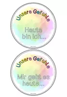 Vorschau - Anderer Materialtyp - Unsere Gefühle - Gefühlsampel (Bastelvorlage) - Seite 3