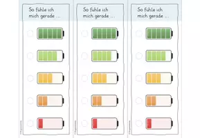Vorschau - Fördermaterial/Inklusion - Energiebarometer - Selbsteinschätzung für Kinder - Seite 2