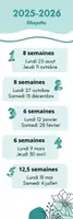 Aperçu - Outils du professeur - Périodes scolaires 2025-2026 - Mayotte - Page de couverture