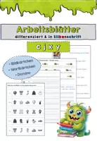 Vorschau - Arbeitsblätter - cjxy Arbeitsblätter differenziert - Deckblatt