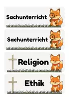 Vorschau - Präsentationen/Tafelbilder - Tagestransparenz Fuchsklasse 24 Stück - Seite 3
