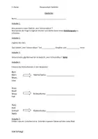 Vorschau - Klassenarbeiten - Klassenarbeit zu Gedichten - Deckblatt
