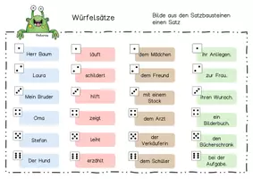 Vorschau - Spiele - Würfelsätze Satzglieder - Seite 2