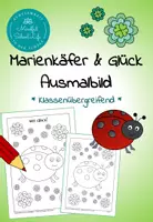 Vorschau - Arbeitsblätter - Marienkäfer Ausmalbild (kostenlos) - Deckblatt