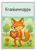 Vorschau - Arbeitsblätter - Fuchsklasse - Krankenmappe (Schulstart) - Seite 1