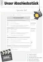 Vorschau - Arbeitsblätter - Abschiedsfest der 4. Klasse: Mini-Theaterstück ohne Aufwand für das Ende der Grundschulzeit - Deckblatt