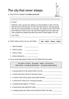 Vorschau - Arbeitsblätter - The City that never Sleeps - Relative Clauses: Grammar (English) - Seite 1