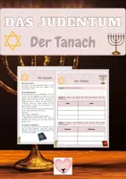 Vorschau - Arbeitsblätter - Das Judentum - Der Tanach - Deckblatt
