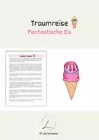 Vorschau - Mal- und Bastelvorlagen - Traumreise - Zaubereis - Deckblatt