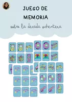 Vista previa - Juegos / Gamificación - MEMORY DE LOS AÑOS 90 - Portada