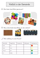 Vorschau - Arbeitsblätter - Vielfalt & Kinderrechte - Arbeitsblätter / Gesprächskarten - Seite 1