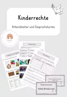 Vorschau - Arbeitsblätter - Vielfalt & Kinderrechte - Arbeitsblätter / Gesprächskarten - Deckblatt