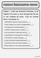 Vorschau - Stationenlernen - Passende Überschriften erkennen und anwenden Klasse 4 - Seite 2